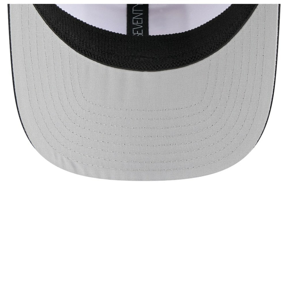 White/Black Pittsburgh Pirates New Era Established Patch 9SEVENTY Adjustable Hat