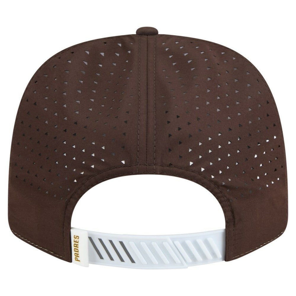 White/Brown San Diego Padres New Era Established Patch 9SEVENTY Adjustable Hat