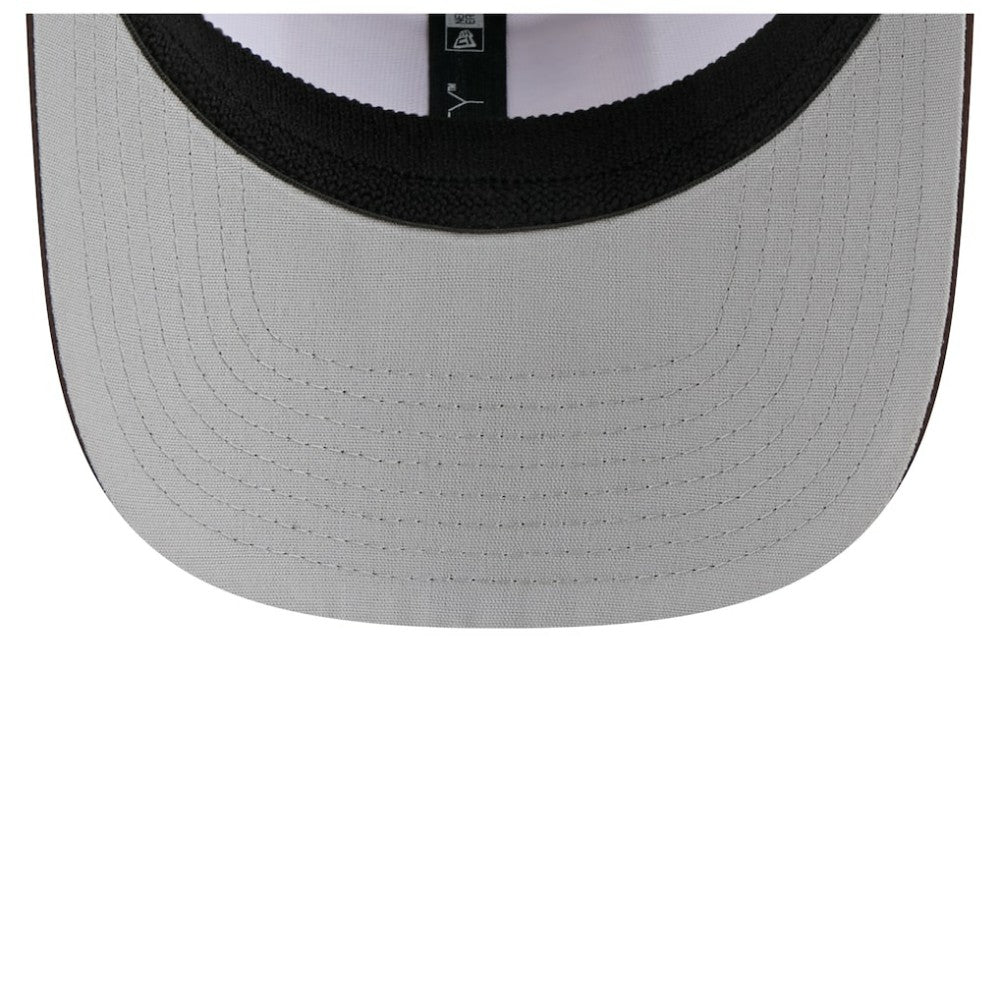 White/Brown San Diego Padres New Era Established Patch 9SEVENTY Adjustable Hat