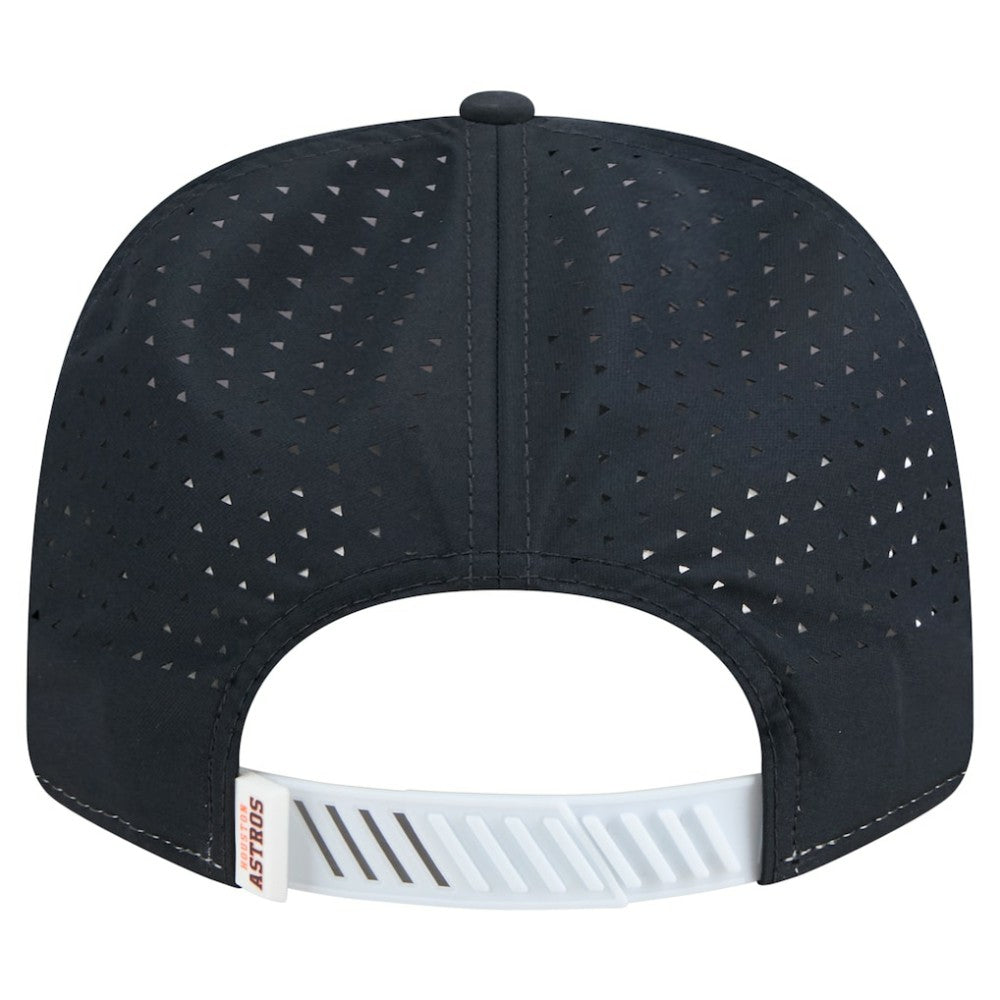 White/Navy Houston Astros New Era Established Patch 9SEVENTY Adjustable Hat