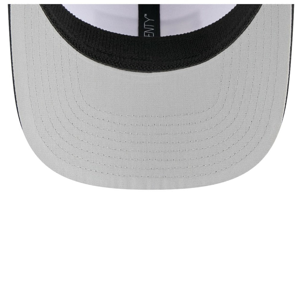 White/Black Chicago White Sox New Era Established Patch 9SEVENTY Adjustable Hat