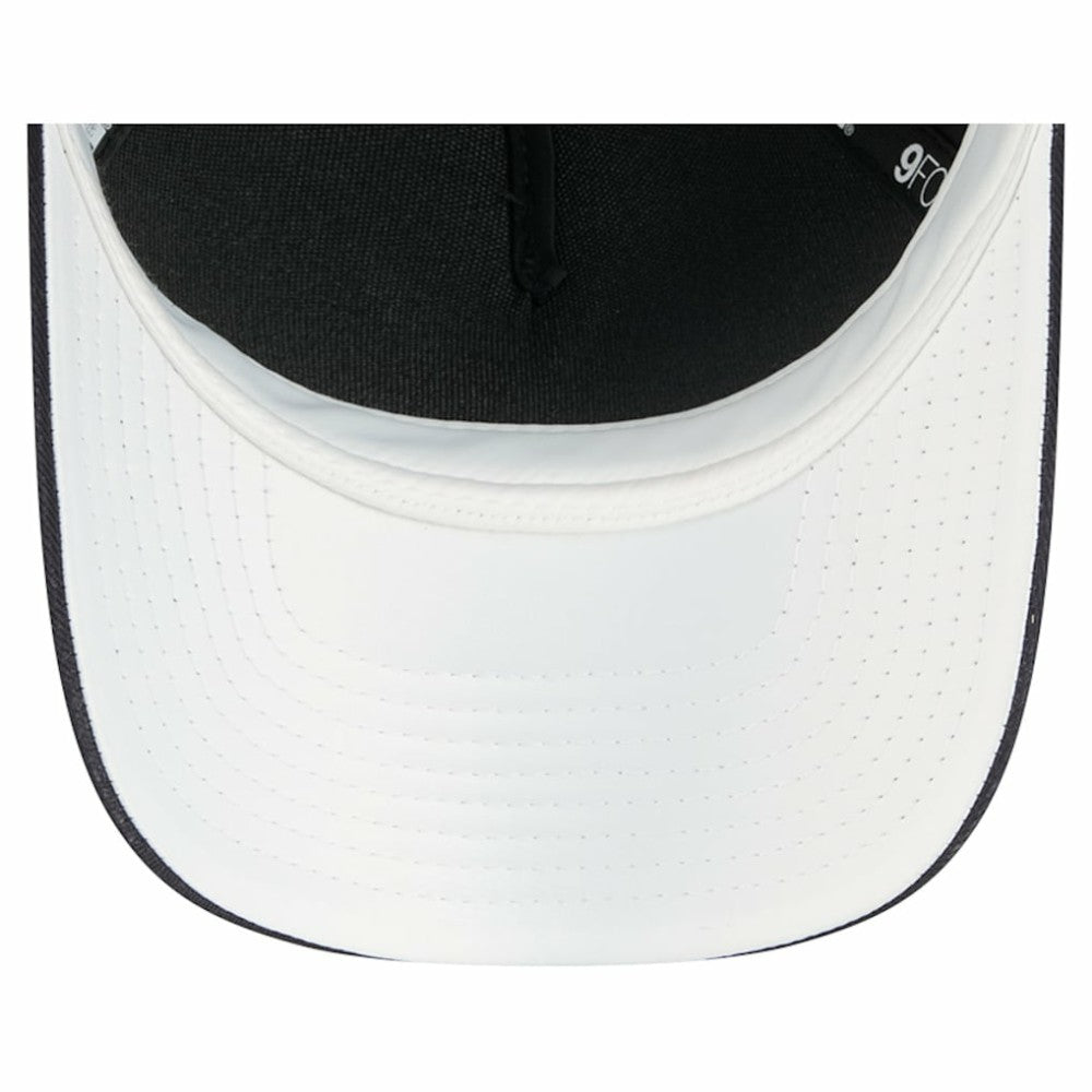 Navy Houston Astros New Era Women's Metallic A-Frame 9FORTY Adjustable Hat
