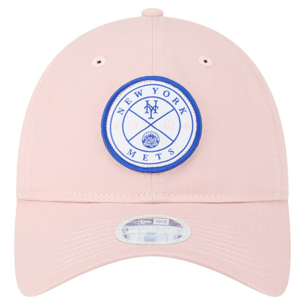 Pink New York Mets New Era Women's Bloom 9TWENTY Adjustable Hat