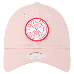 Pink Washington Nationals New Era Women's Bloom 9TWENTY Adjustable Hat