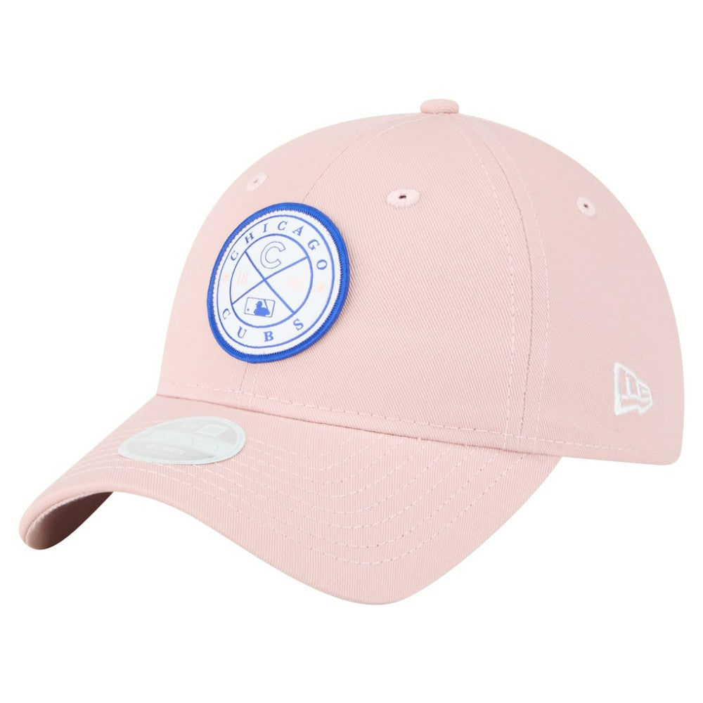 Pink Chicago Cubs New Era Women's Bloom 9TWENTY Adjustable Hat