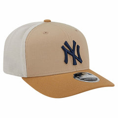 Stone New York Yankees New Era 9SEVENTY Trucker Adjustable Hat