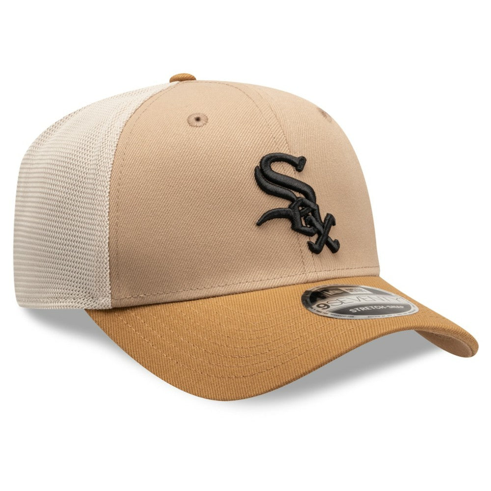 Stone Chicago White Sox New Era 9SEVENTY Trucker Adjustable Hat