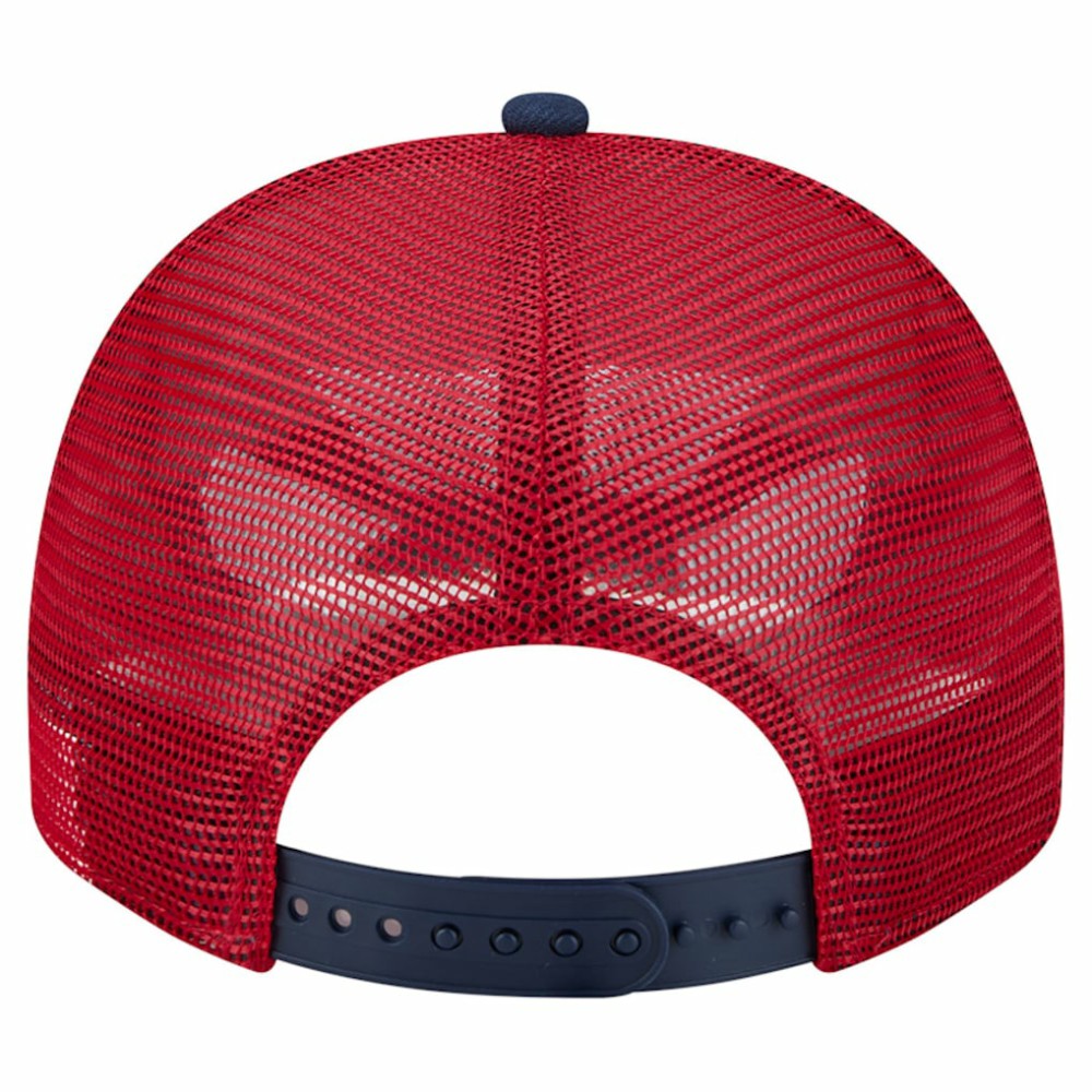 Cream/Red St. Louis Cardinals New Era Banner A-Frame 9FIFTY Trucker Snapback Hat