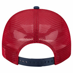 Cream/Red St. Louis Cardinals New Era Banner A-Frame 9FIFTY Trucker Snapback Hat