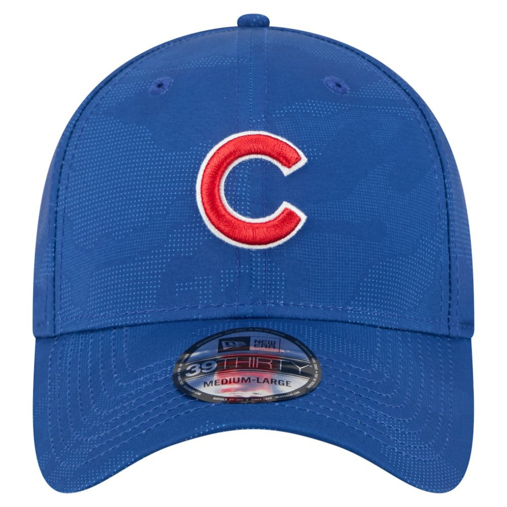 Royal Chicago Cubs New Era Tonal Camo 39THIRTY Flex Hat