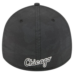 Black Chicago White Sox New Era Tonal Camo 39THIRTY Flex Hat