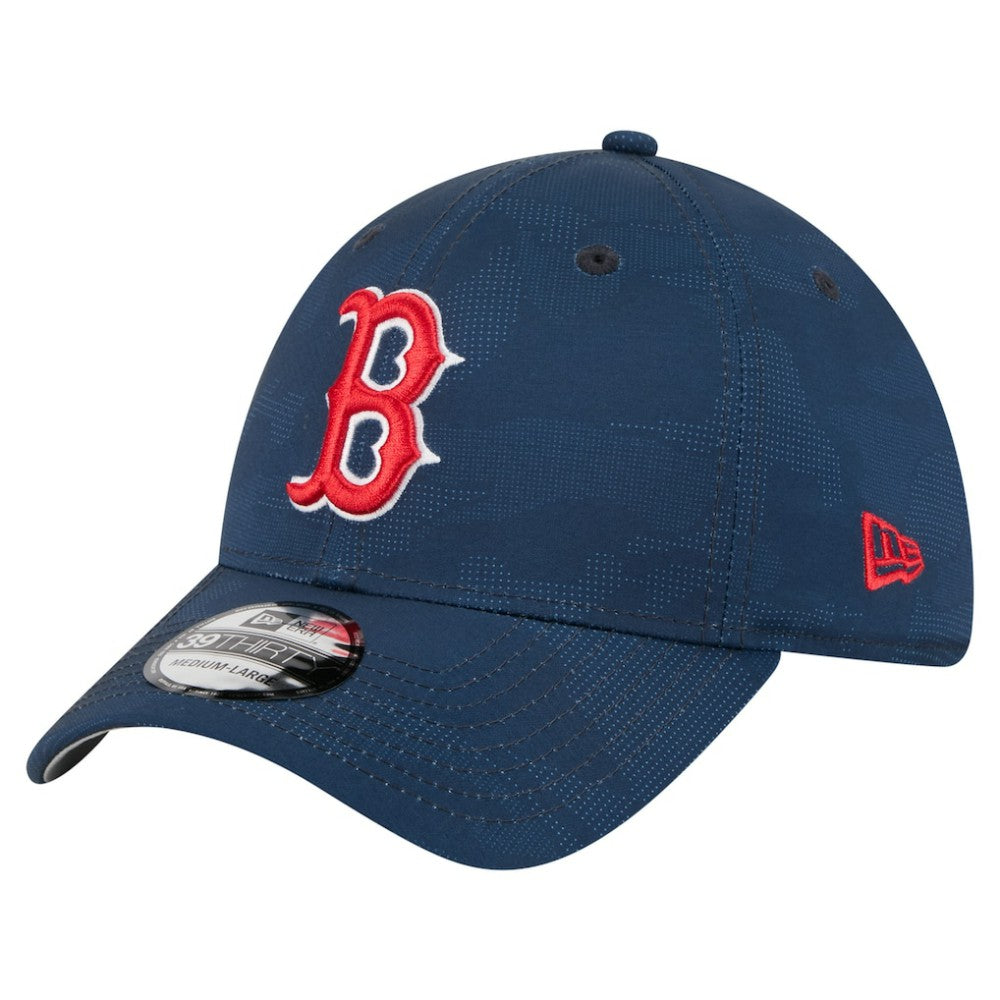 Navy Boston Red Sox New Era Tonal Camo 39THIRTY Flex Hat