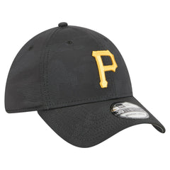 Black Pittsburgh Pirates New Era Tonal Camo 39THIRTY Flex Hat