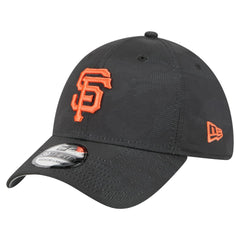 Black San Francisco Giants New Era Tonal Camo 39THIRTY Flex Hat