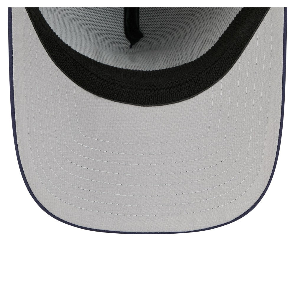 Navy Milwaukee Brewers New Era 39THIRTY A-Frame Perforated Flex Hat