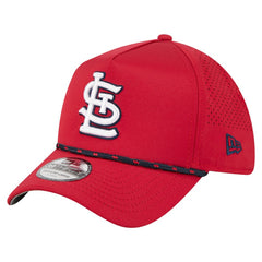 Red St. Louis Cardinals New Era 39THIRTY A-Frame Perforated Flex Hat