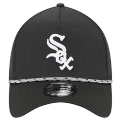 Black Chicago White Sox New Era 39THIRTY A-Frame Perforated Flex Hat