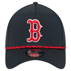 Navy Boston Red Sox New Era 39THIRTY A-Frame Perforated Flex Hat