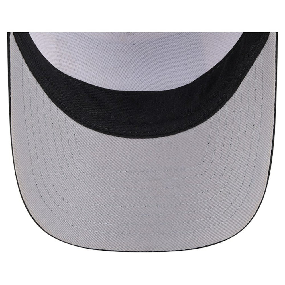 Stone/Black San Francisco Giants New Era Text A-Frame Trucker 9FORTY Hat