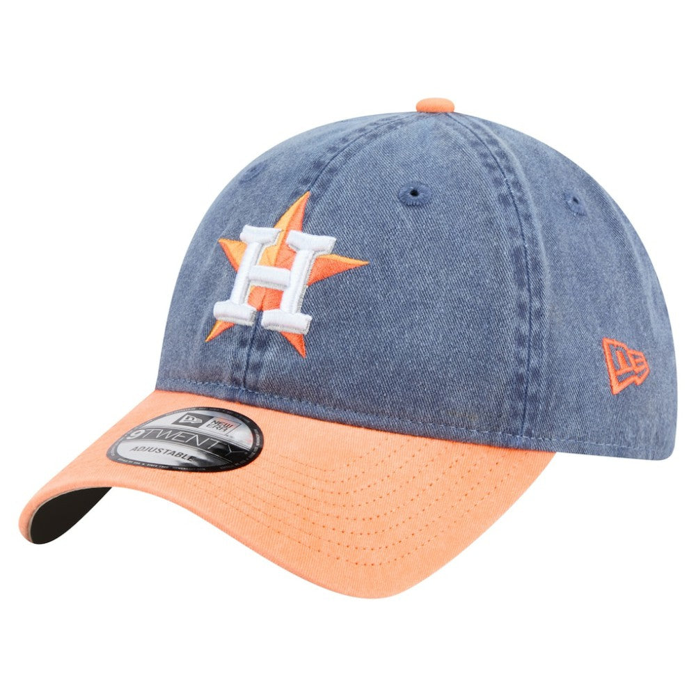 Navy/Orange Houston Astros New Era Select 9TWENTY Adjustable Hat