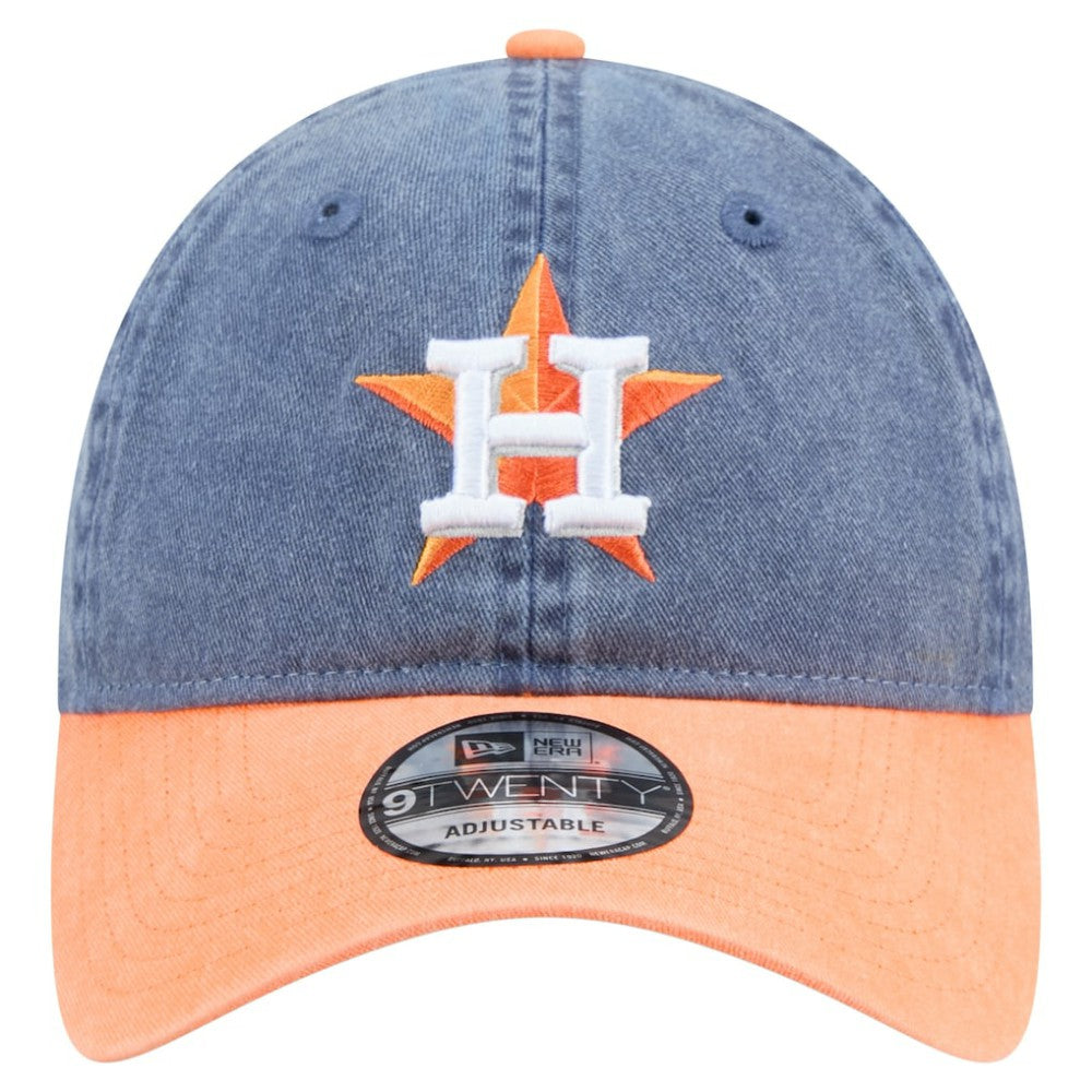 Navy/Orange Houston Astros New Era Select 9TWENTY Adjustable Hat