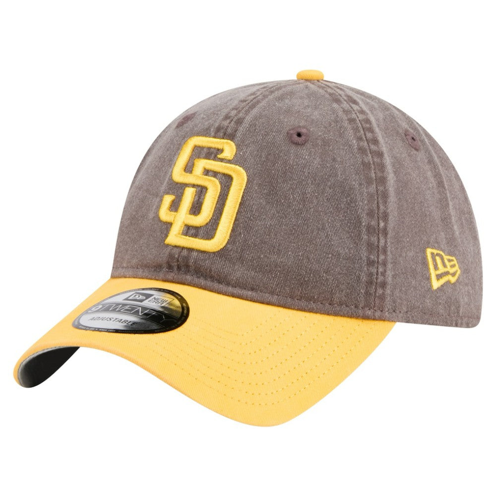 Brown/Gold San Diego Padres New Era Select 9TWENTY Adjustable Hat