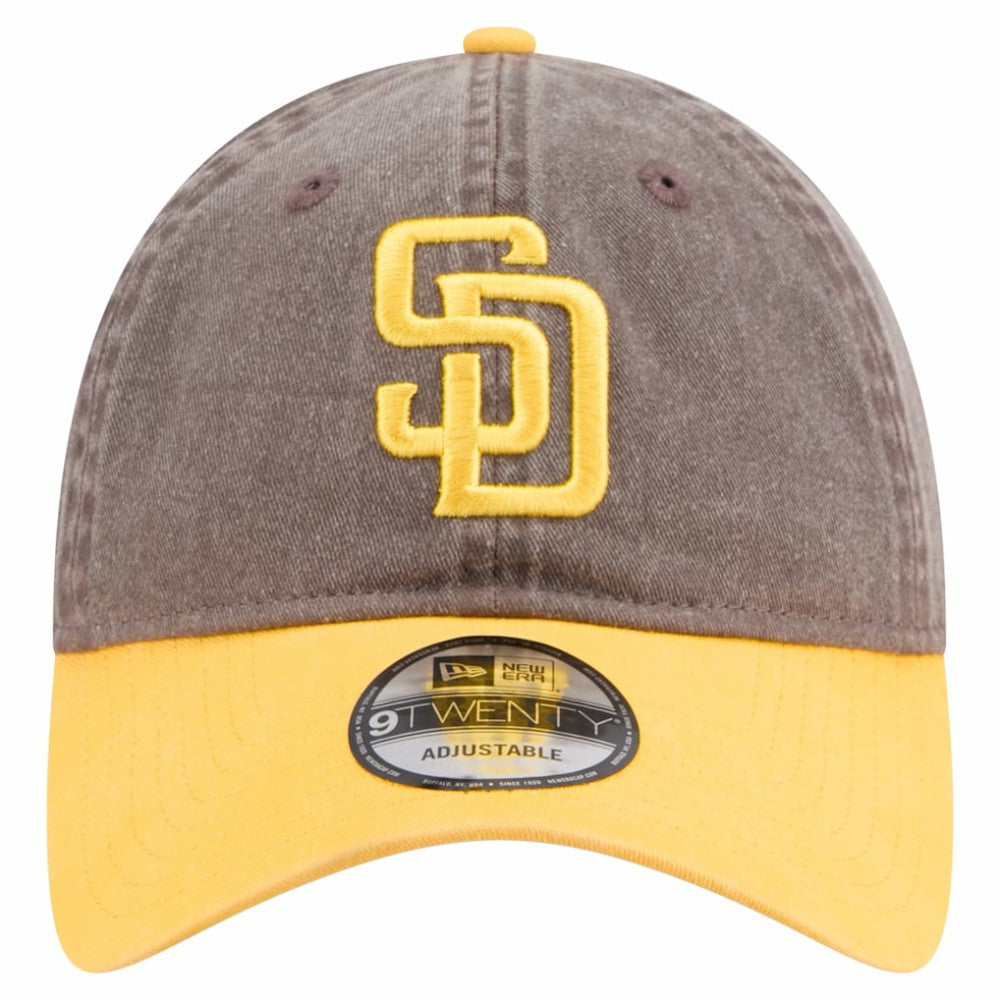 Brown/Gold San Diego Padres New Era Select 9TWENTY Adjustable Hat