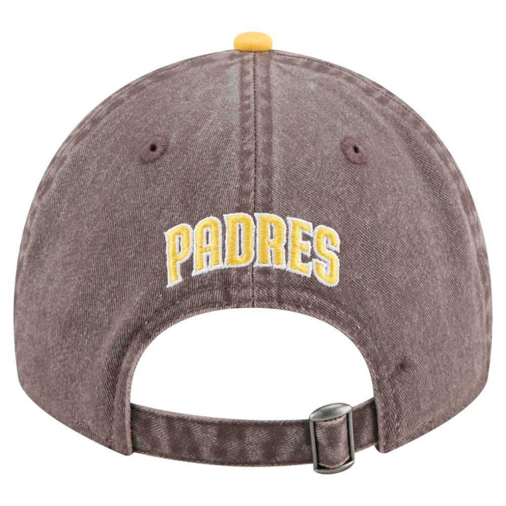 Brown/Gold San Diego Padres New Era Select 9TWENTY Adjustable Hat
