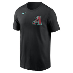Black Corbin Burnes Arizona Diamondbacks Nike Fuse Name & Number T-Shirt