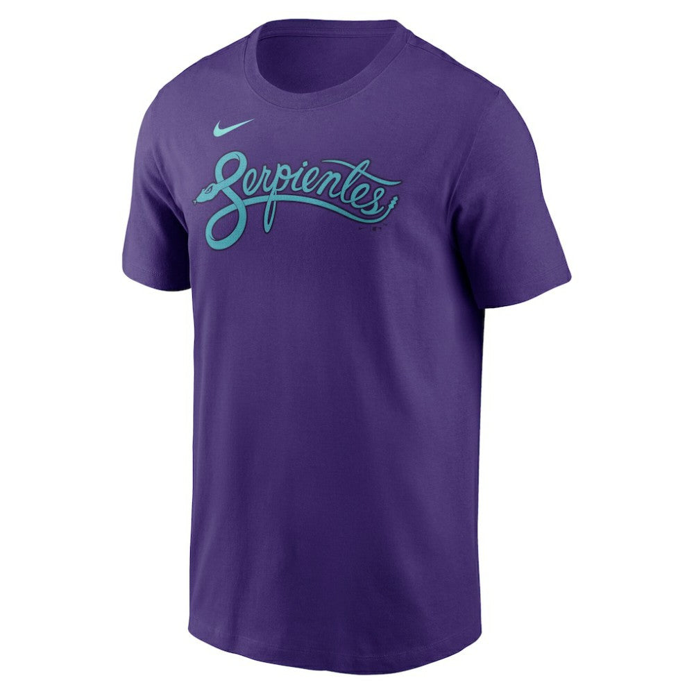 Purple Corbin Burnes Arizona Diamondbacks Nike 2025 City Connect Fuse Name & Number T-Shirt