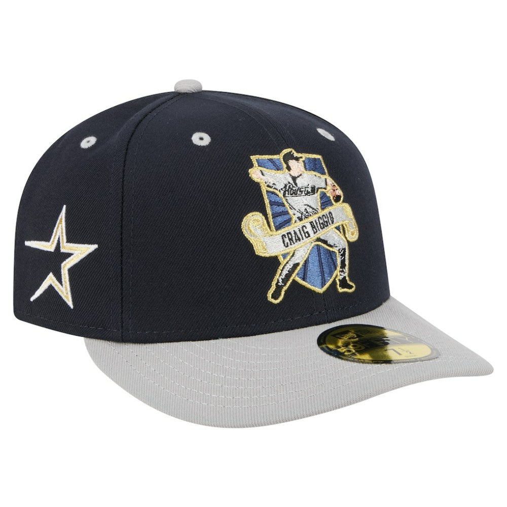 Navy Craig Biggio Houston Astros New Era 59FIFTY Fitted Hat