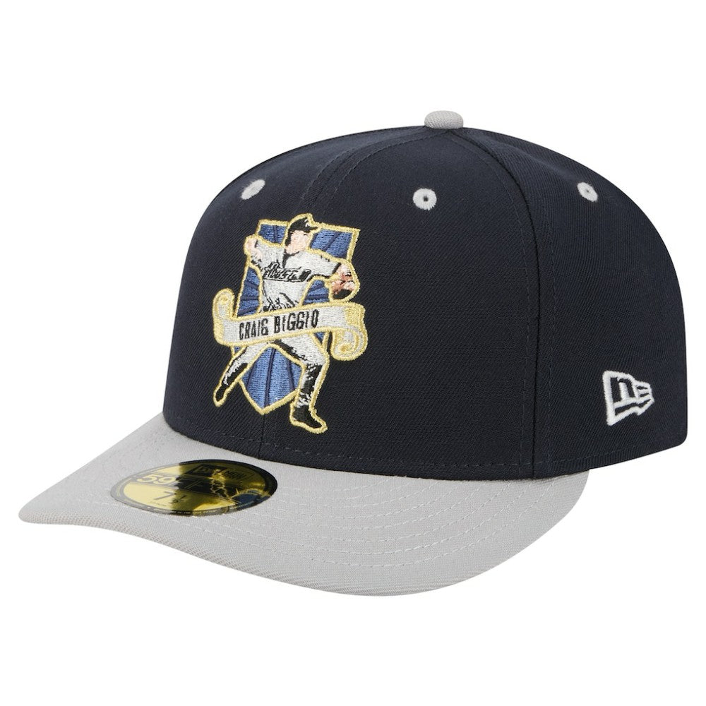 Navy Craig Biggio Houston Astros New Era 59FIFTY Fitted Hat
