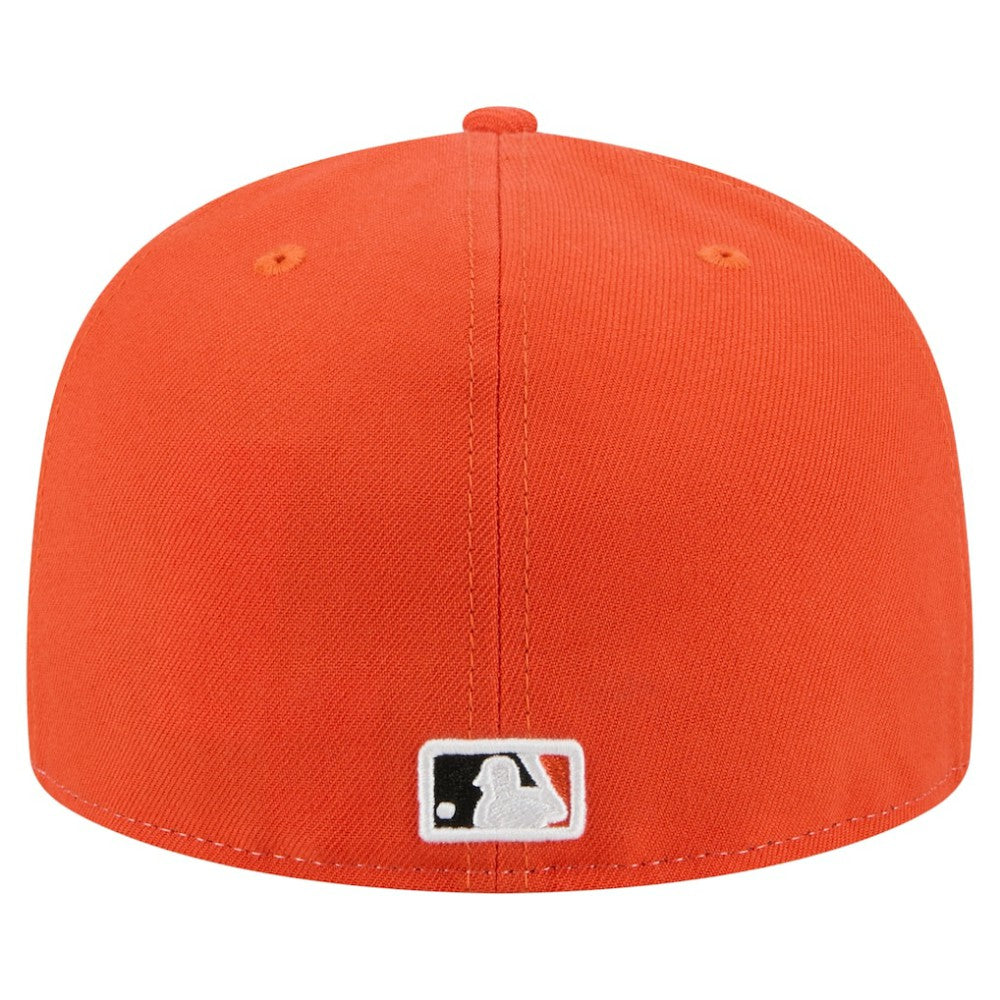 White/Orange San Francisco Giants New Era Repeat 59FIFTY Fitted Hat