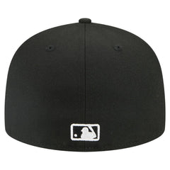 Black Athletics New Era Tri-Hit 59FIFTY Fitted Hat