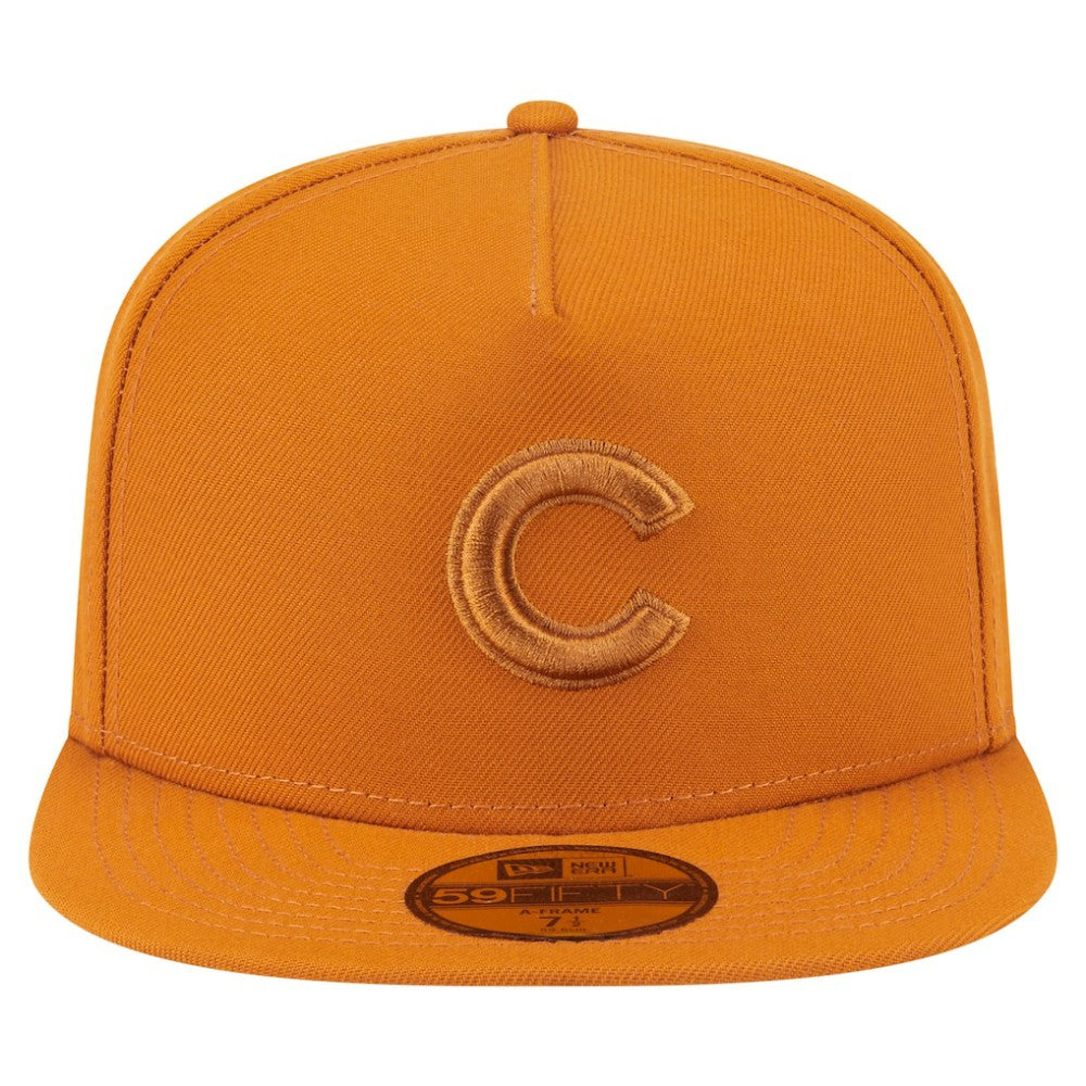 Orange Chicago Cubs New Era Color Pack A-Frame 59FIFTY Fitted Hat
