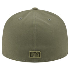Olive Miami Marlins New Era Color Pack A-Frame 59FIFTY Fitted Hat