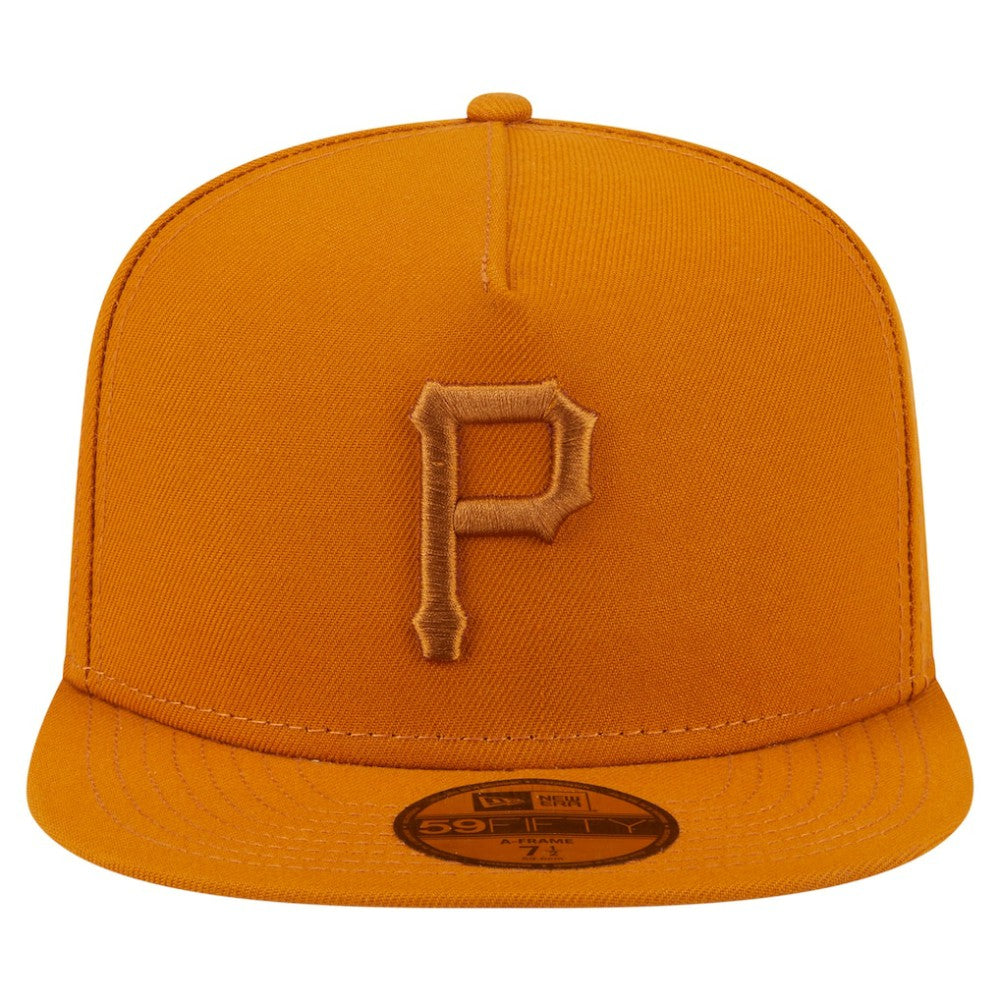 Orange Pittsburgh Pirates New Era Color Pack A-Frame 59FIFTY Fitted Hat
