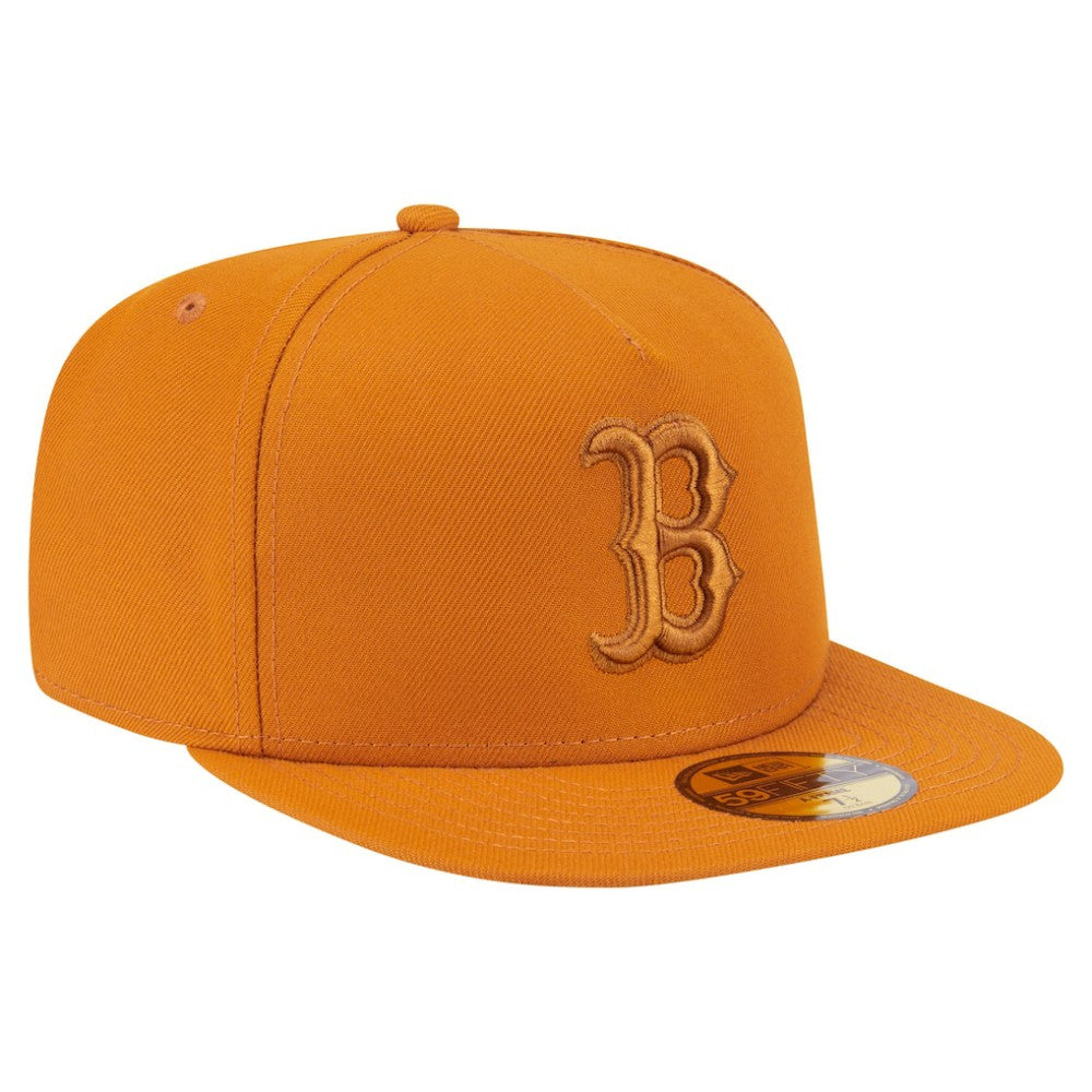 Orange Boston Red Sox New Era Color Pack A-Frame 59FIFTY Fitted Hat