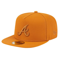 Orange Atlanta Braves New Era Color Pack A-Frame 59FIFTY Fitted Hat