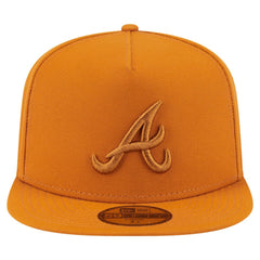 Orange Atlanta Braves New Era Color Pack A-Frame 59FIFTY Fitted Hat