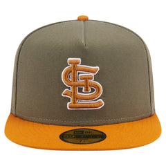 Olive/Orange St. Louis Cardinals New Era Two-Tone Color Pack A-Frame 59FIFTY Fitted Hat