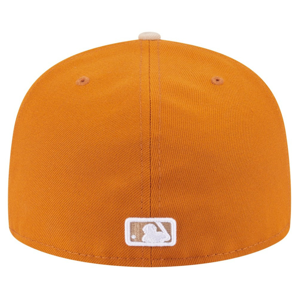Orange/Light Beige Chicago White Sox New Era Two-Tone Color Pack A-Frame 59FIFTY Fitted Hat
