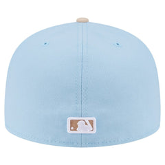 Light Blue/Cream Chicago White Sox New Era Two-Tone Color Pack A-Frame 59FIFTY Fitted Hat
