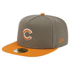 Olive/Orange Chicago Cubs New Era Two-Tone Color Pack A-Frame 59FIFTY Fitted Hat