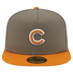 Olive/Orange Chicago Cubs New Era Two-Tone Color Pack A-Frame 59FIFTY Fitted Hat