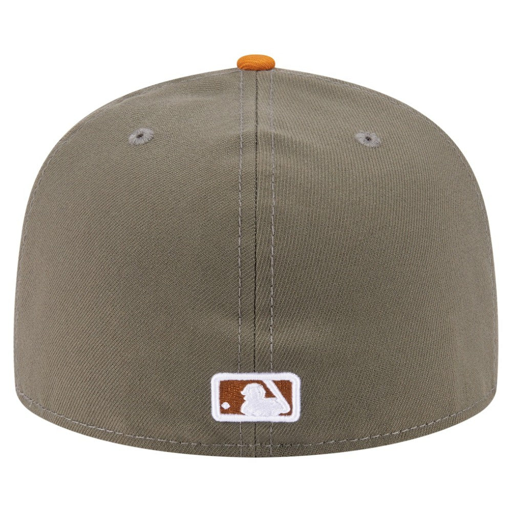 Olive/Orange Chicago Cubs New Era Two-Tone Color Pack A-Frame 59FIFTY Fitted Hat