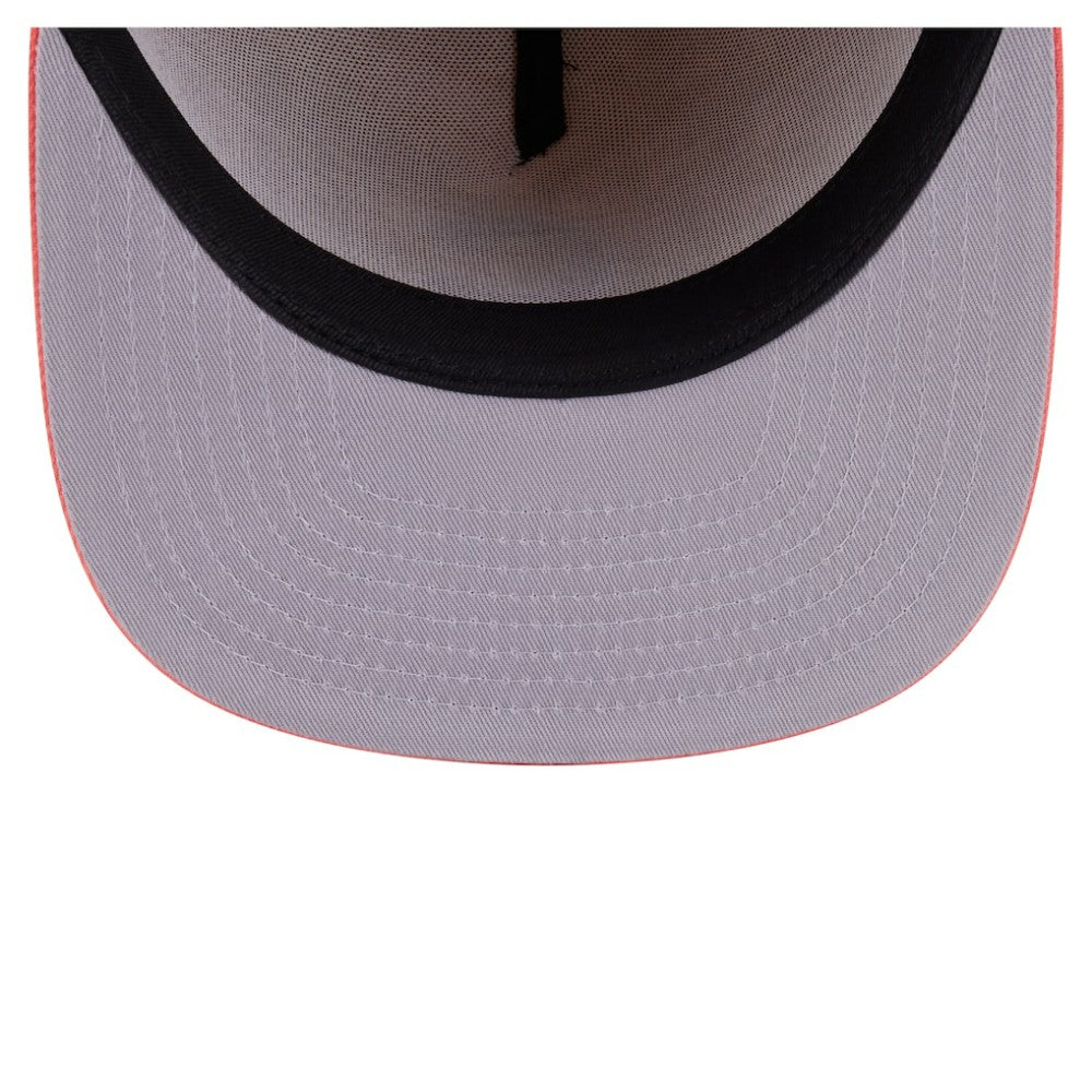 Light Beige/Coral Chicago Cubs New Era Two-Tone Color Pack A-Frame 59FIFTY Fitted Hat