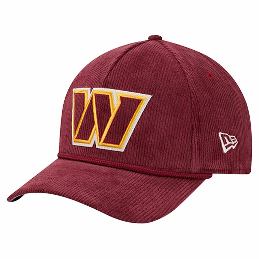 Cord Corduroy 9FORTY A-Frame Adjustable Hat - Washington Commanders Hats
