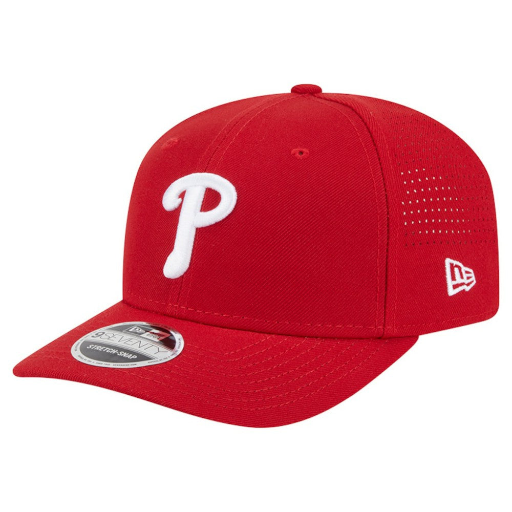 Red Philadelphia Phillies New Era Performance 9SEVENTY Adjustable Hat