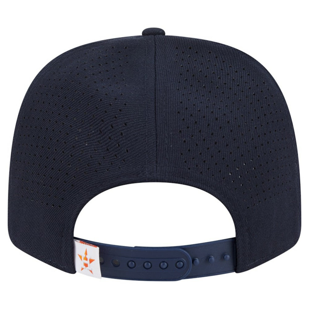 Navy Houston Astros New Era Performance 9SEVENTY Stretch-Snap Hat